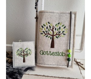 Stickdatei -  Baum christlich